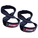 Sangles pour tirage de force Power System  Lifting Straps Figure 8 Red S/M