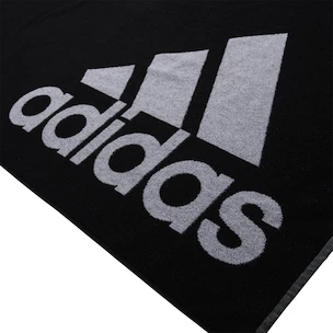 Serviette adidas  Towel Large Black (140 x 70 cm)
