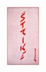 Serviette Babolat  Medium Towel White/Strike Red