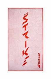 Serviette Babolat Medium Towel White/Strike Red