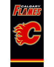 Serviette Official Merchandise NHL Calgary Flames Black