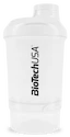 Shaker  BioTech USA  Wave+ Nano 300 ml + 150 ml White