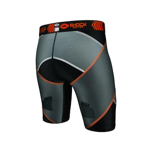 Short avec suspensoir Shock Doctor  30160 X-Fit Cross Comp.Hockey Short Black/Grey Senior M