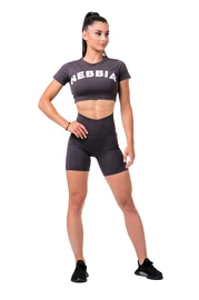 Short de cyclisme marron Nebbia Fit &amp; Smart pour femme
