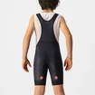 Short de cyclisme pour enfant Castelli  Jr Competizione Bibshort