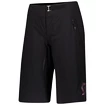 Short de cyclisme pour femme Scott  Trail Contessa Sign w/Pad Black/Nitro Purple