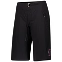 Short de cyclisme pour femme Scott  Trail Contessa Sign w/Pad Black/Nitro Purple