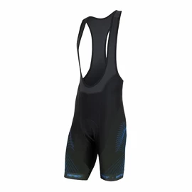 Short de cyclisme pour homme Sensor Cyklo Team Up Bibshort Black/Blue