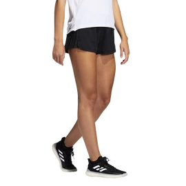 Short pour femme Adidas Pacer 3-Stripes Woven Heather Shorts Black