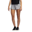 Short pour femme adidas  Pacer 3-Stripes Woven Heather Shorts Mgh Solid Grey