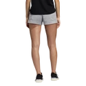 Short pour femme adidas  Pacer 3-Stripes Woven Heather Shorts Mgh Solid Grey