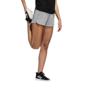 Short pour femme adidas  Pacer 3-Stripes Woven Heather Shorts Mgh Solid Grey