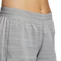 Short pour femme adidas  Pacer 3-Stripes Woven Heather Shorts Mgh Solid Grey
