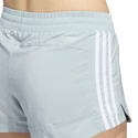 Short pour femme adidas  Pacer Woven 3-Stripes Magic Grey
