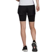 Short pour femme adidas  Run Fast 2in1 Shorts Black