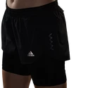 Short pour femme adidas  Run Fast 2in1 Shorts Black