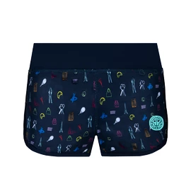 Short pour femme BIDI BADU  Chidera Tech 2 In 1 Shorts Dark Blue, Mixed
