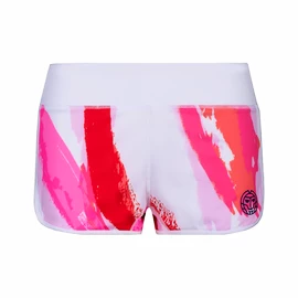 Short pour femme BIDI BADU Hulda Tech 2 In 1 Shorts White/Red