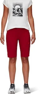 Short pour femme Mammut  Runbold Shorts Blood Red 36