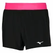 Short pour femme Mizuno Alpha 4.5 Short Black/Pink Peacock