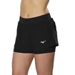 Short pour femme Mizuno  ER 2in1 Short Black