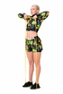 Short pour femme Nebbia  High-energy double layer shorts 563 jungle green