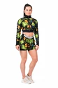 Short pour femme Nebbia  High-energy double layer shorts 563 jungle green