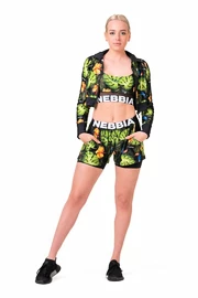 Short pour femme Nebbia High-energy double layer shorts 563 jungle green