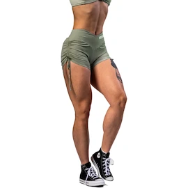 Short pour femme Nebbia STRONG BEAUTY Lace-Up Sculpting Shorts OWN YOUR POWER 429 light green