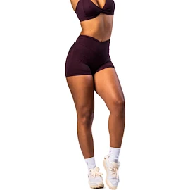 Short pour femme Nebbia STRONG BEAUTY V-shaping Belt Shorts 428 dark red