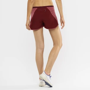Short pour femme Salomon Cross 3" Short Earth Red XL