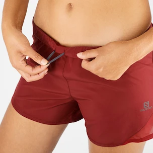 Short pour femme Salomon Cross Rebel 4" Short Cabernet XL
