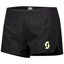Short pour femme Scott Split Shorts RC Run Black/Yellow