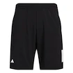 Short pour homme adidas  Club 3 Stripes Short Black S