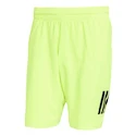 Short pour homme adidas  Club 3 Stripes Short Lucid Lemon