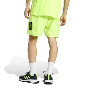 Short pour homme adidas  Club 3 Stripes Short Lucid Lemon M
