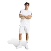 Short pour homme adidas  Club 3 Stripes Short White