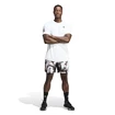 Short pour homme adidas  Club Tennis Graphic Shorts White