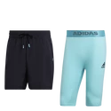 Short pour homme adidas  Paris 2 in 1 Short Carbon