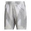 Short pour homme Adidas  Printed Short 7'' Primeblue White/Grey