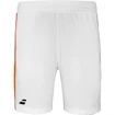 Short pour homme Babolat  Play Short Men White/Orange