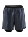 Short pour homme Craft ADV Charge 2in1 Stretch Grey
