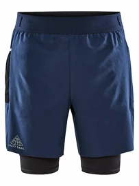 Short pour homme Craft PRO Trail 2in1 Blue FW22