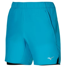 Short pour homme Mizuno Core 7.5 2in1 Short Algiers Blue