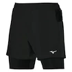 Short pour homme Mizuno  ER 5.5 2in1 Short Black S