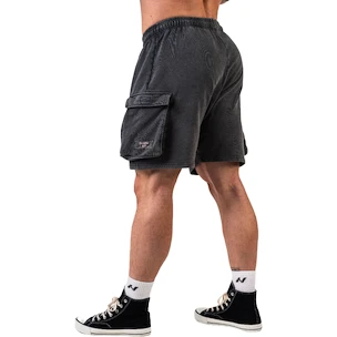 Short pour homme Nebbia NEBBIA x OLYMPIA Washed Loose Fit Cargo Shorts LEGACY 787 black