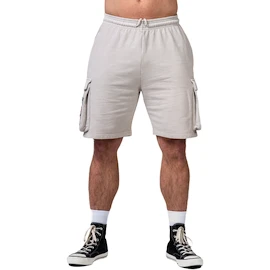 Short pour homme Nebbia NEBBIA x OLYMPIA Washed Loose Fit Cargo Shorts LEGACY 787 light grey