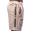 Short pour homme Nebbia NEBBIA x OLYMPIA Washed Sweat Shorts LEGEND 786 light grey