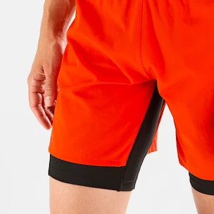 Short pour homme Salomon Cross Twinskin Shorts Fiery Red