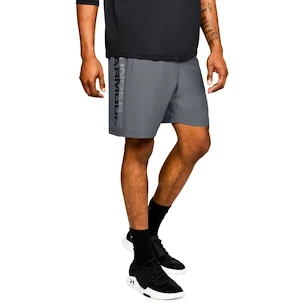 Short pour homme Under Armour  Woven Graphic Wordmark Short Grey S
